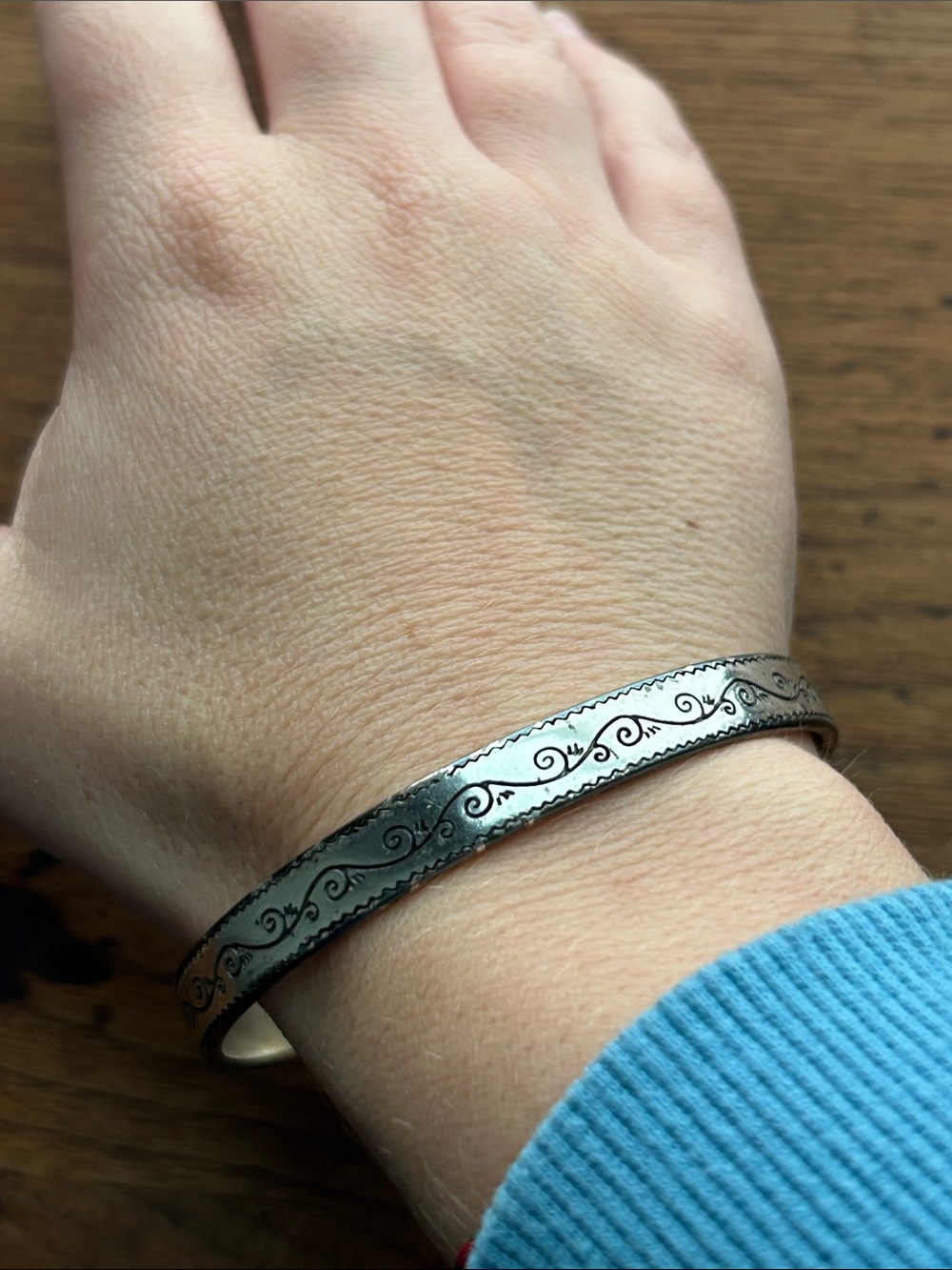 Brighton filigree silver bangle